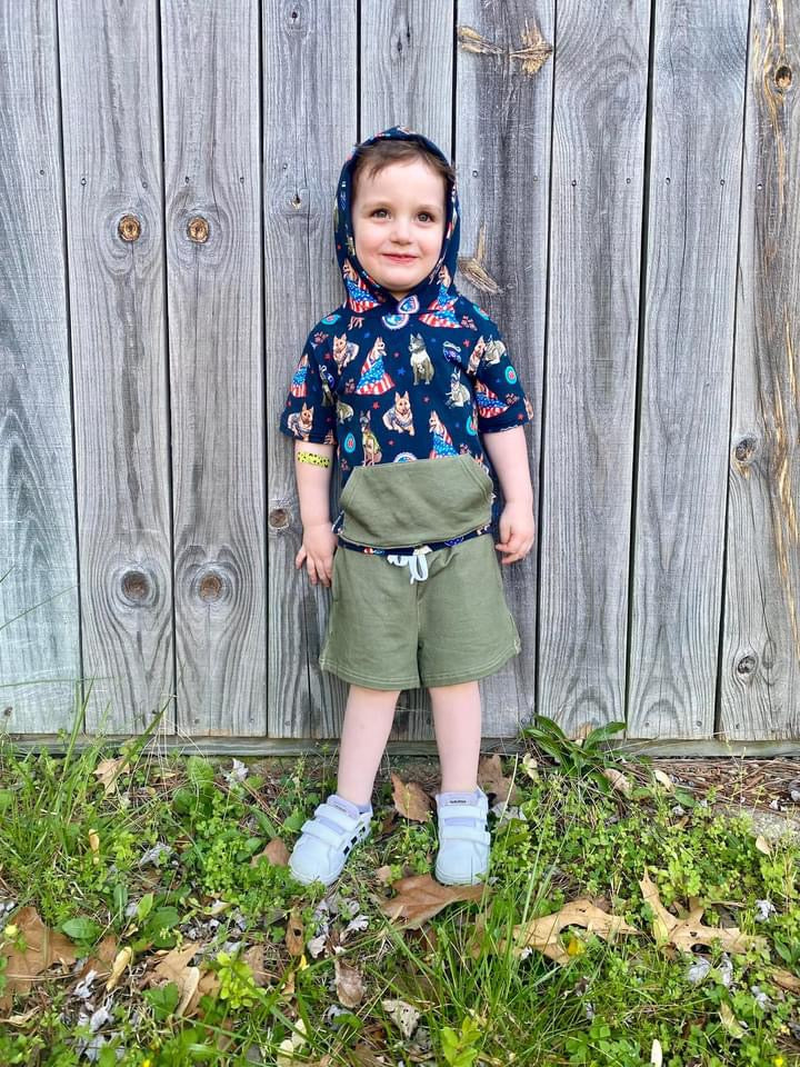 Braveheart Hoodie and Short Set