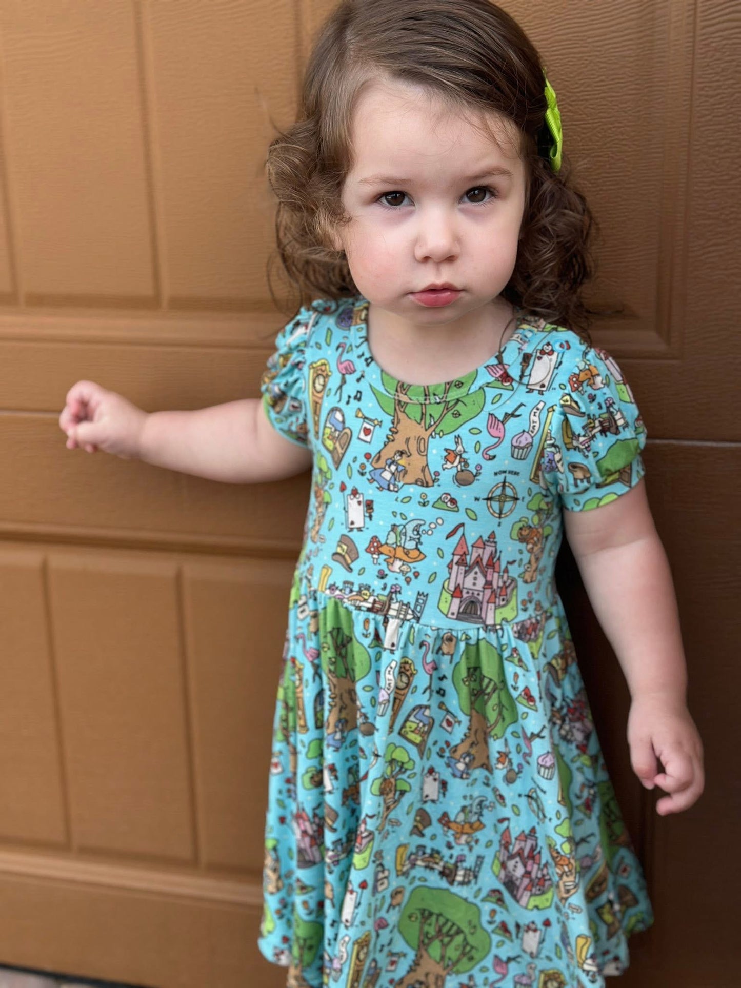 Hatter Puff-Sleeve Dress