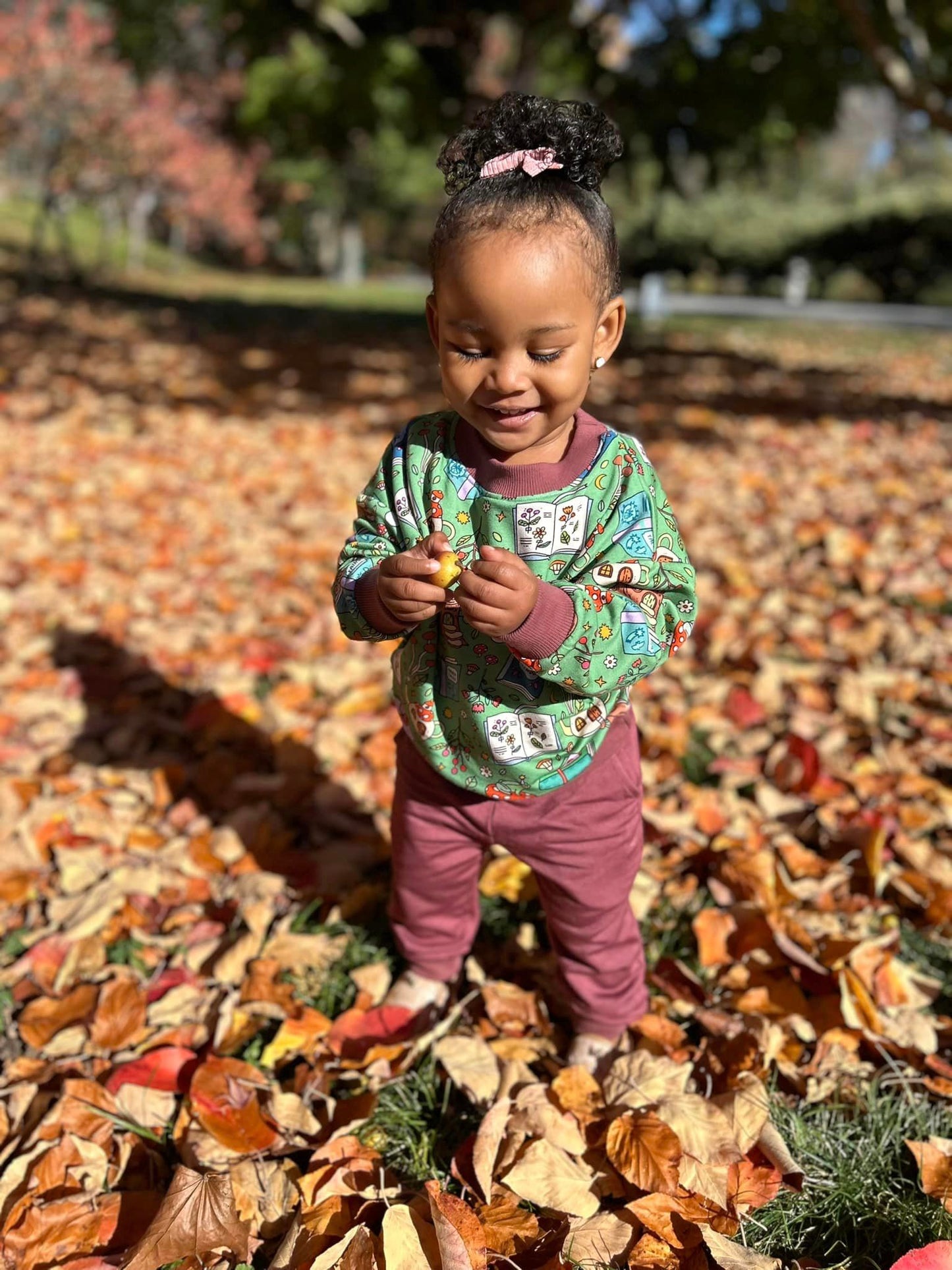 Woodland + Mauve Sweatsuit | Bamboo Terry