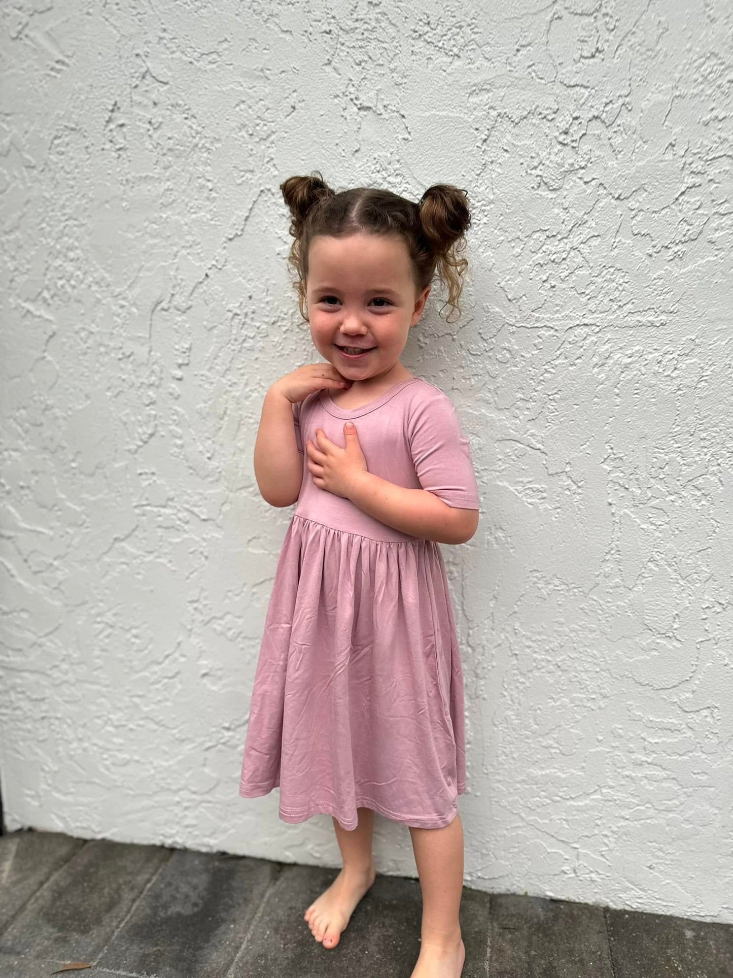 Mauve Dress | Bamboo Jersey