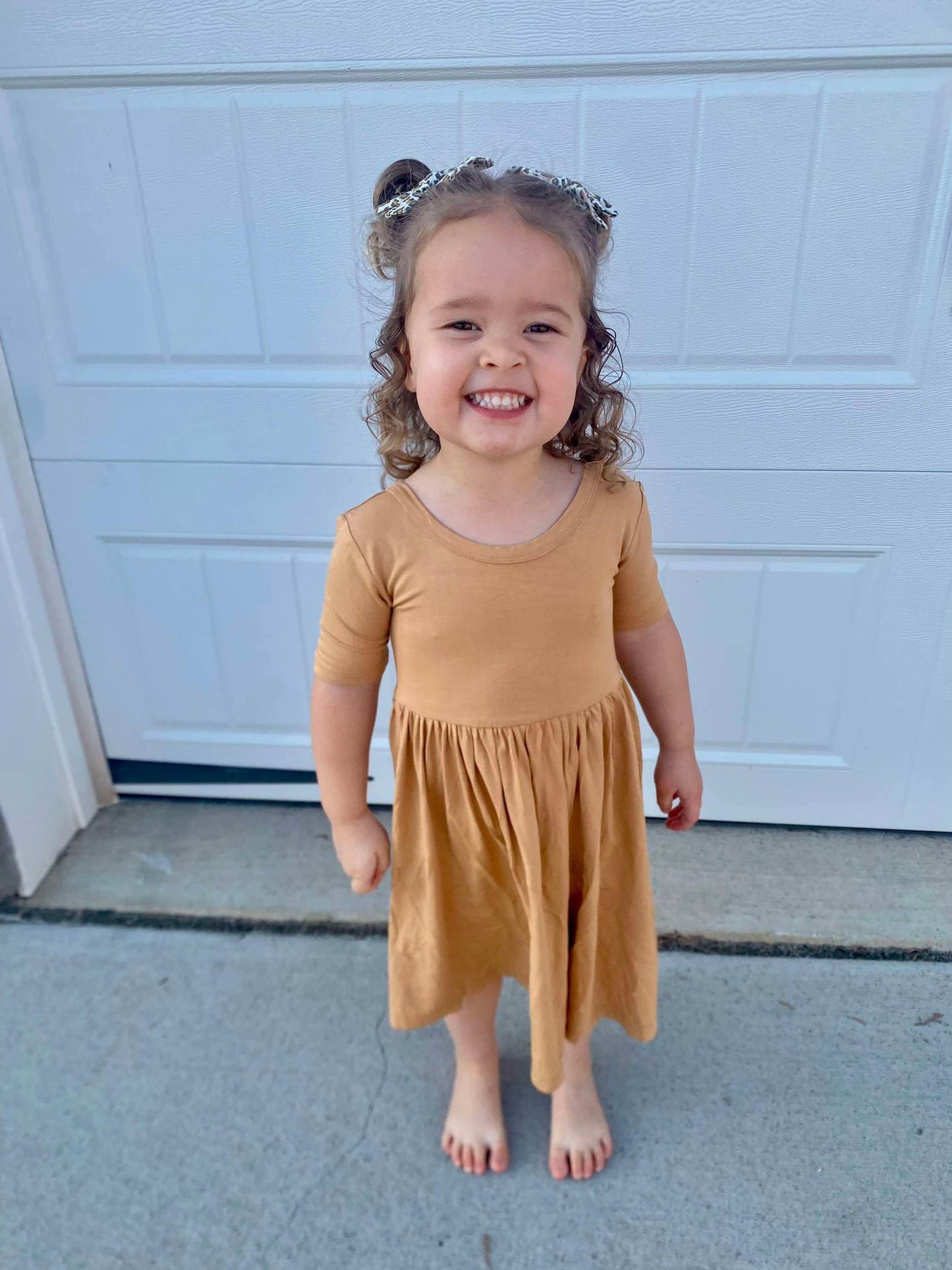 Brown Dress | Bamboo Jersey