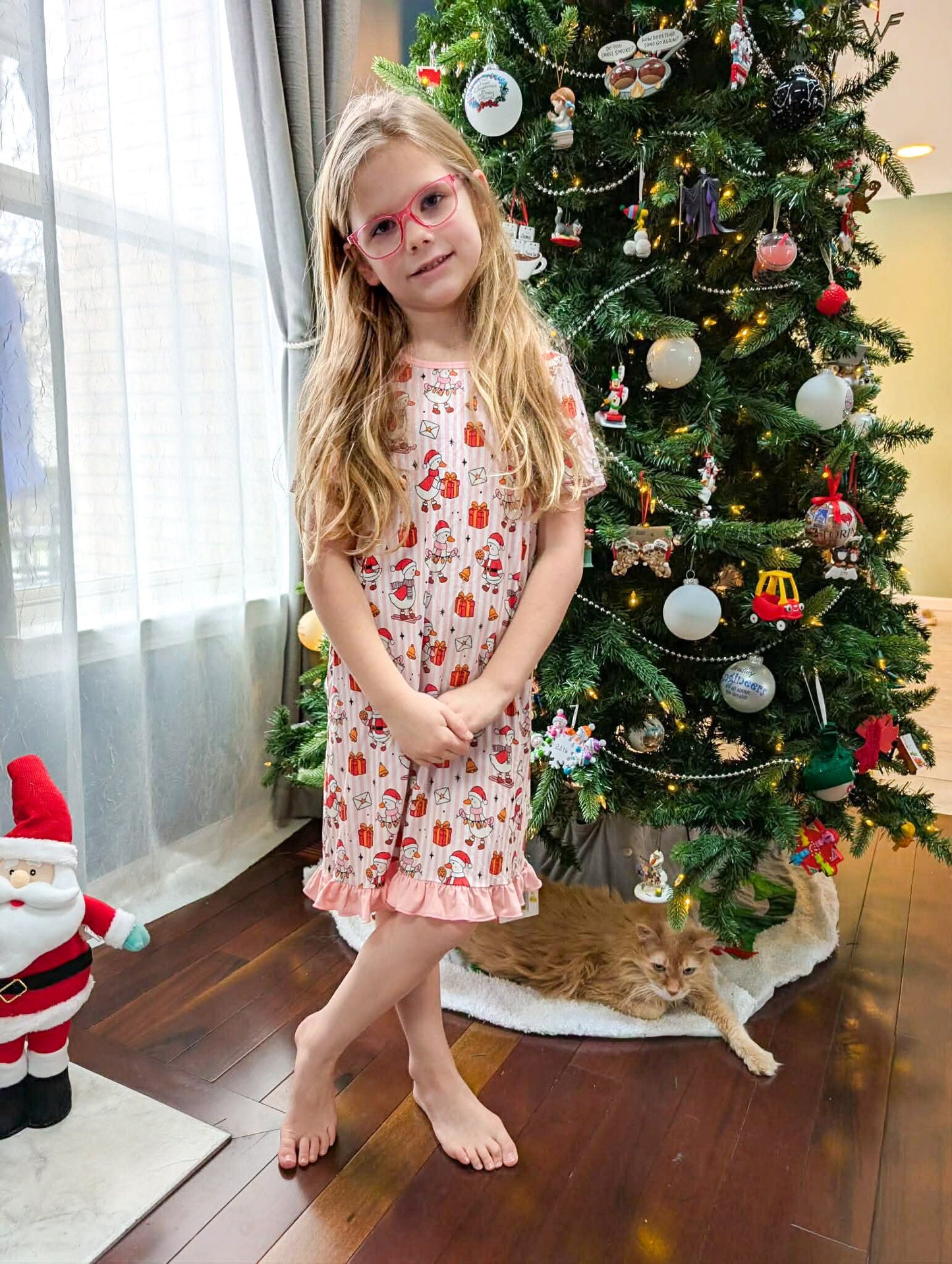 Merry Honkmas Girls Nightgown