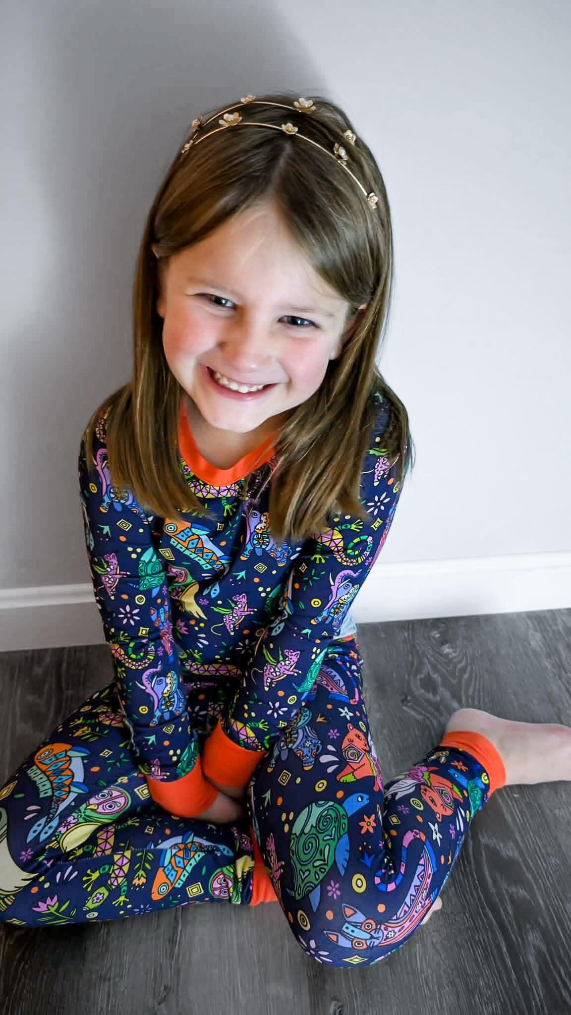 Alebrijes 2 piece pajamas