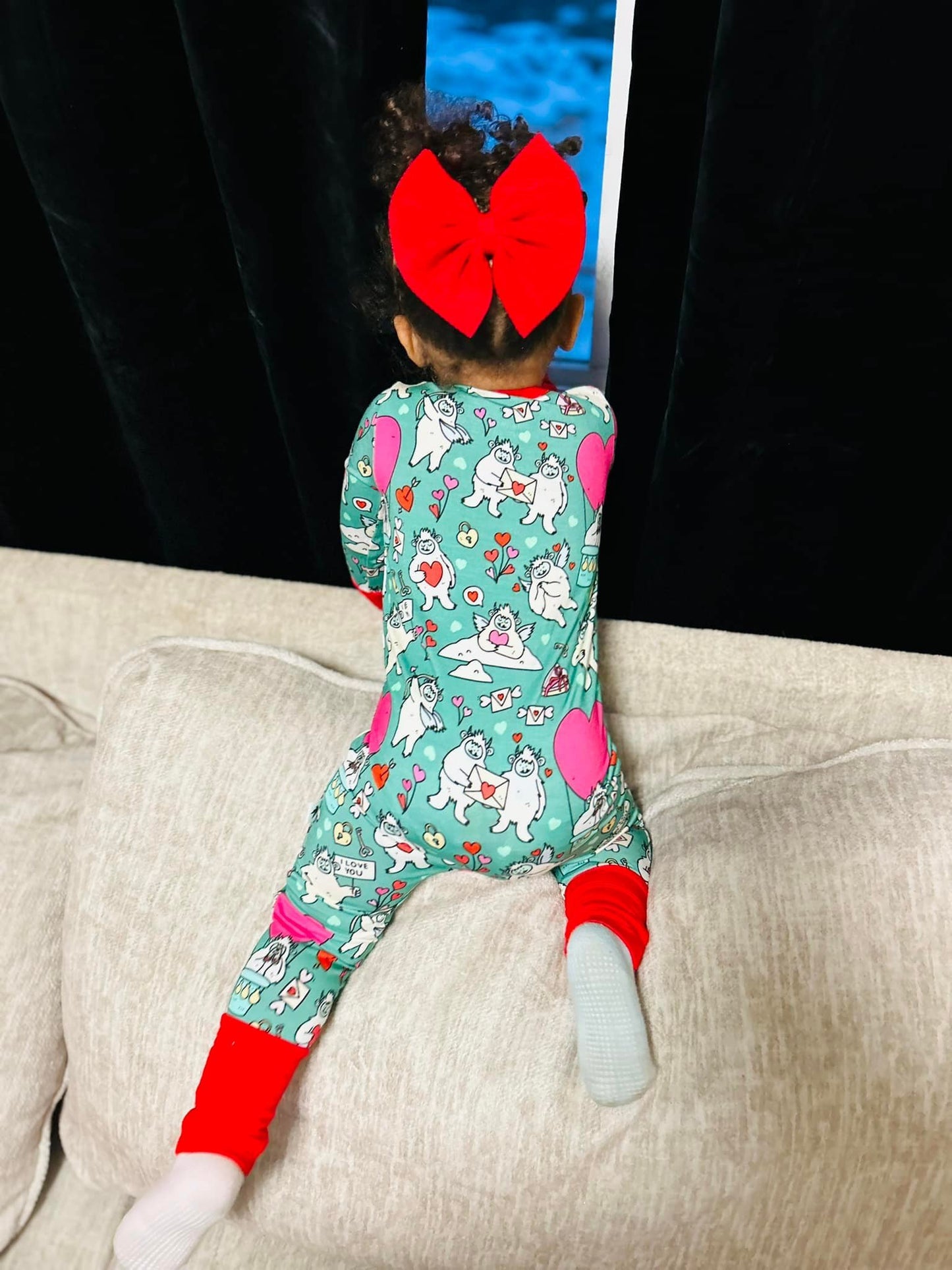 Yeti For Love Convertible Romper