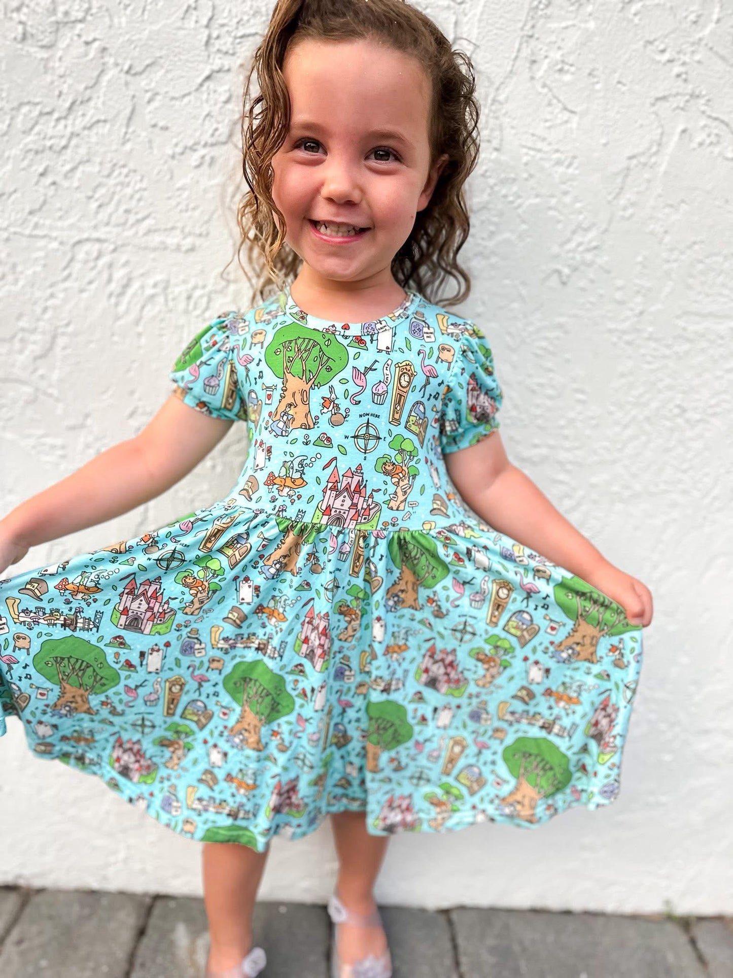 Hatter Puff-Sleeve Dress