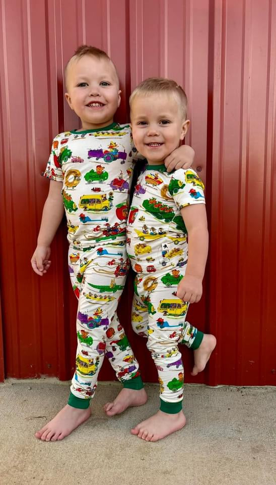 Things That Go 2 Piece Set | Little Bird X Richard Scarry