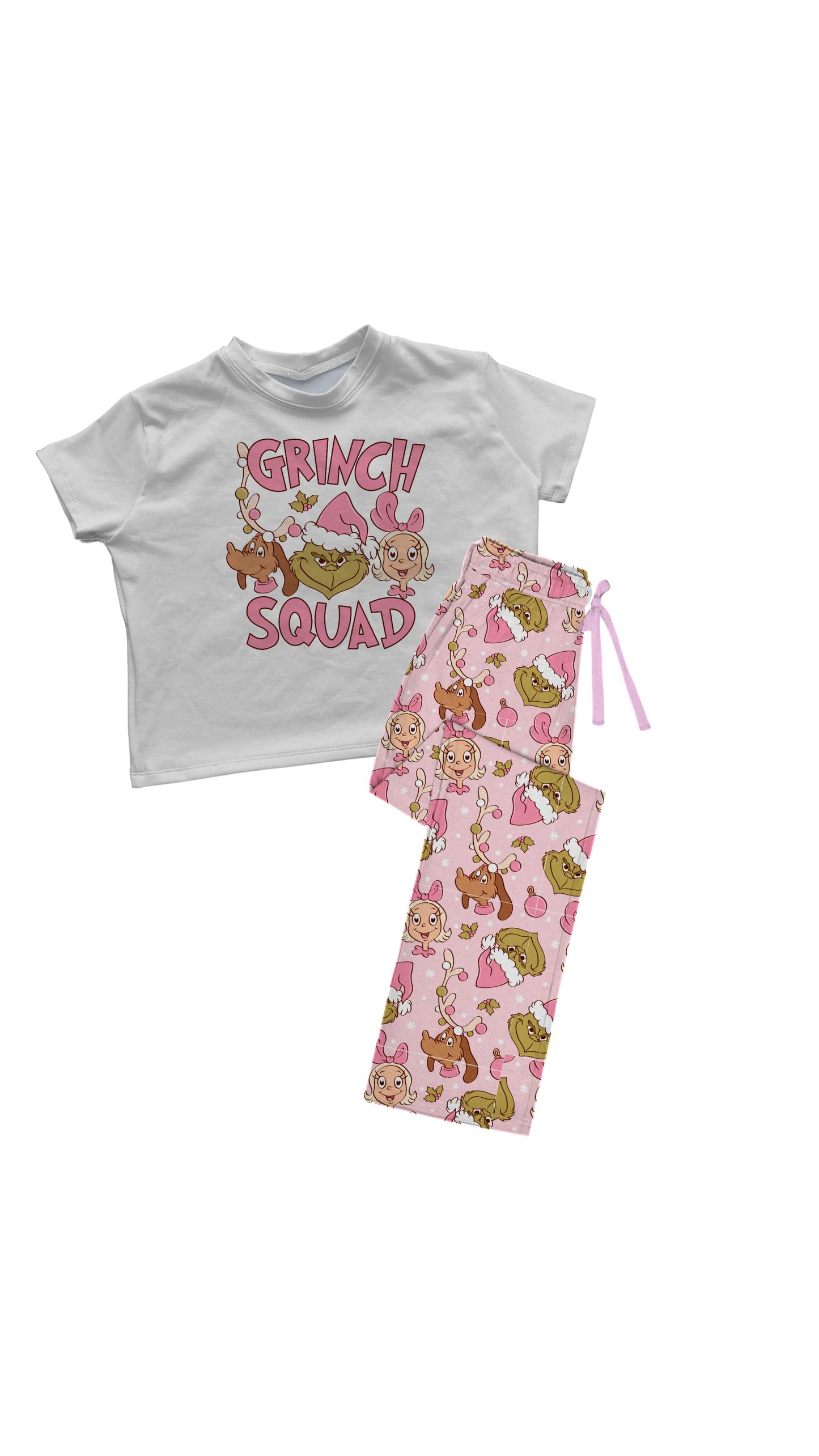 ADULT Holly Jolly Lounge Set PINK