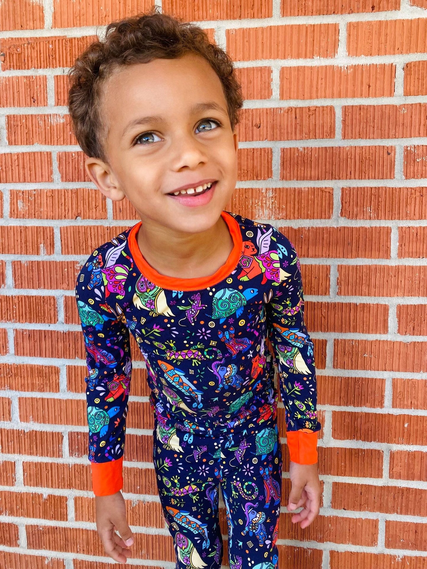 Alebrijes 2 piece pajamas