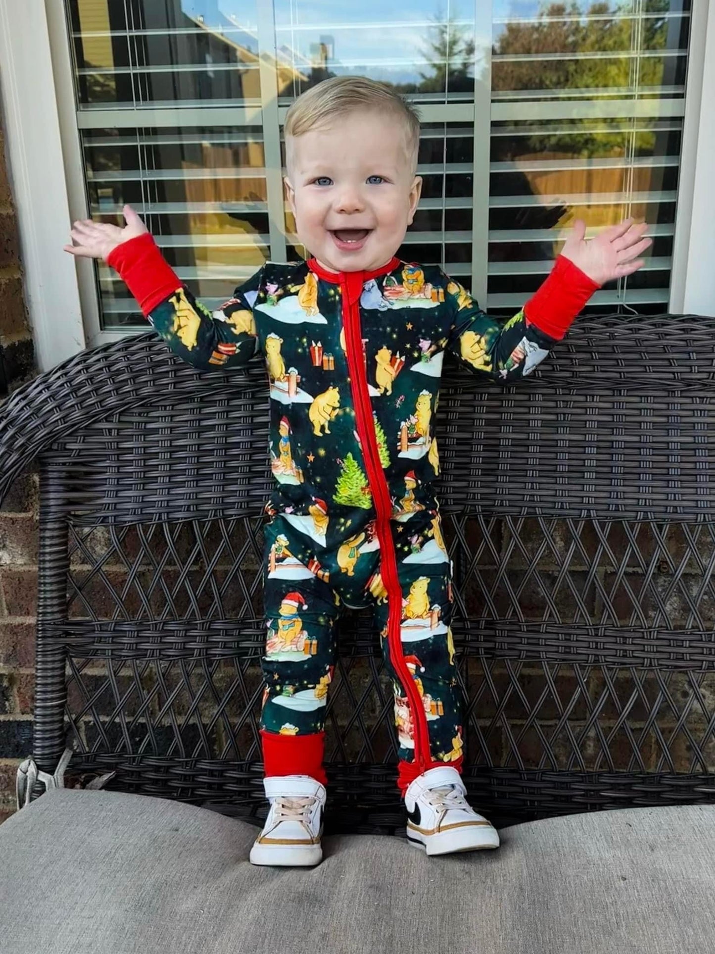 Merry Ole Bear Convertible Romper