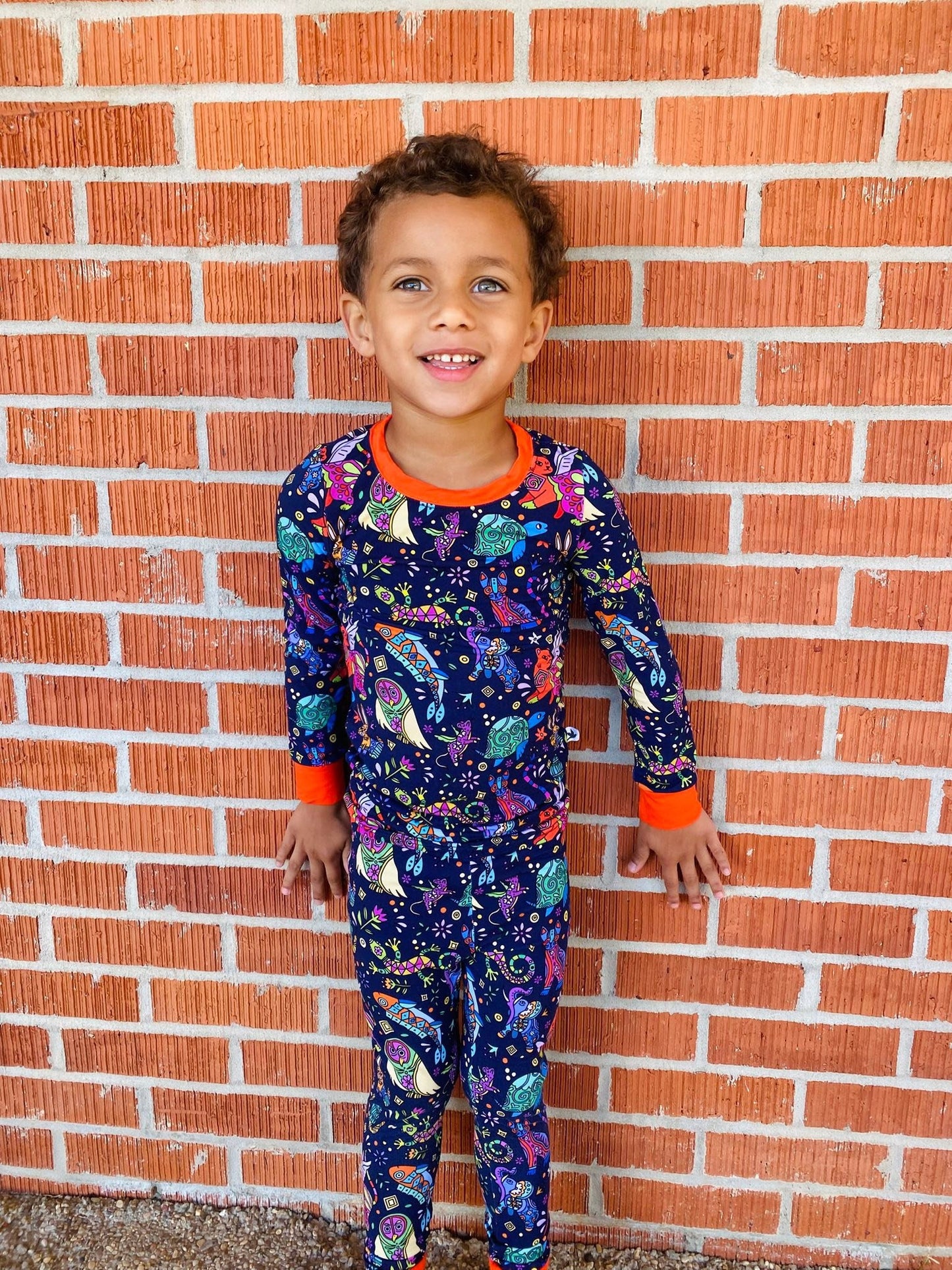 Alebrijes 2 piece pajamas