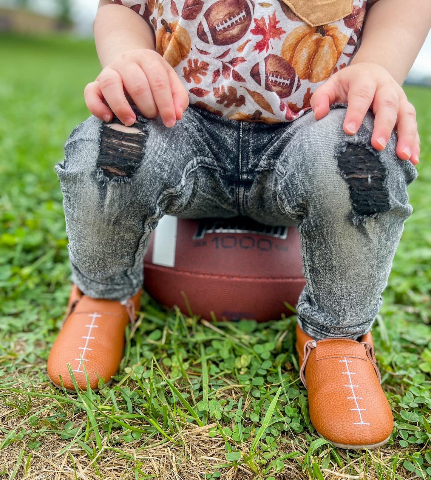 Fall Football Moccasins