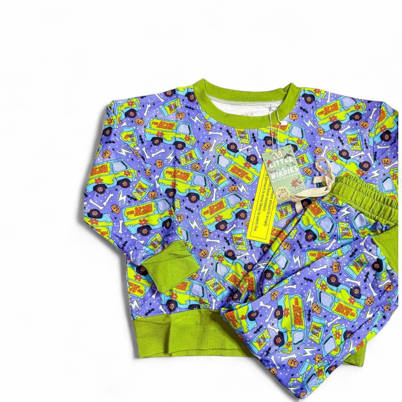 Spooky Machine Bamboo Terry Sweatsuit