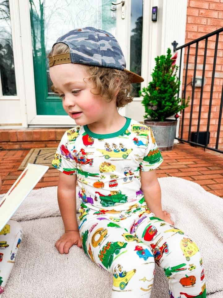 Things That Go 2 Piece Set | Little Bird X Richard Scarry
