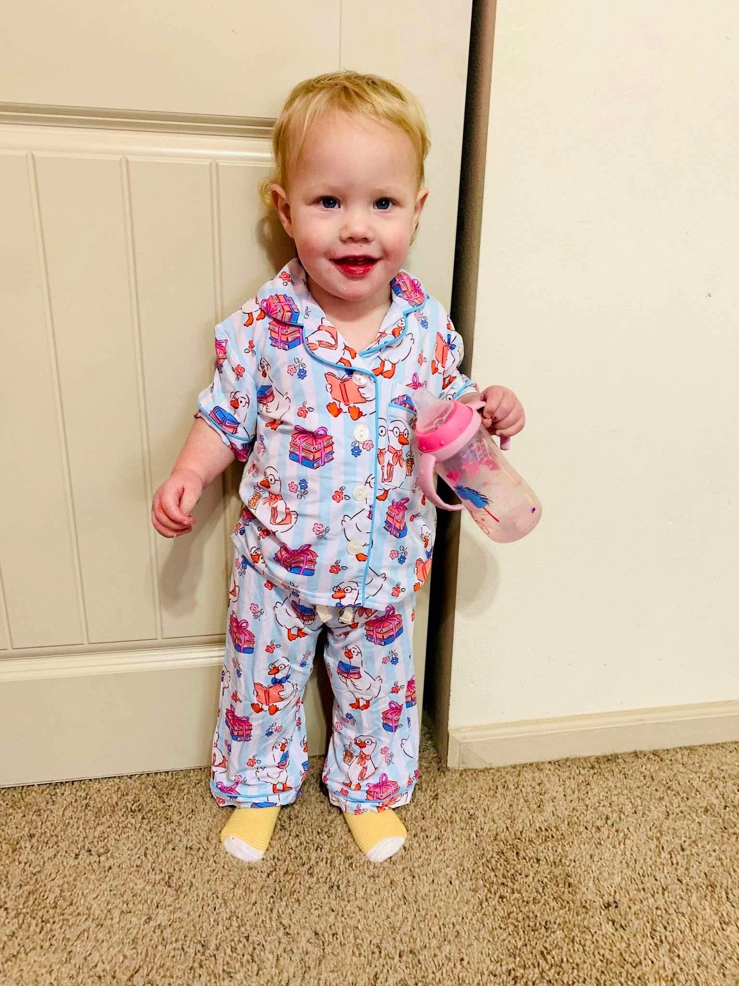 Erin Kids Button Up Pajamas