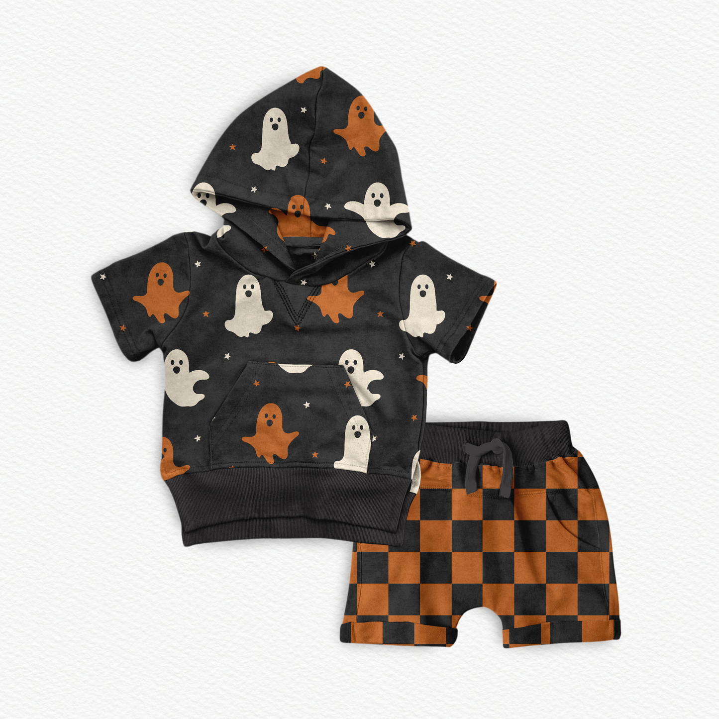 Spooky Squad Shortsleeve Hoodie + Short Set | Juneoween Preorder