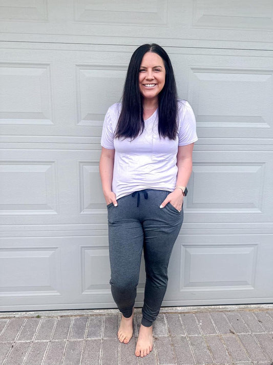 Charcoal Adult Joggers