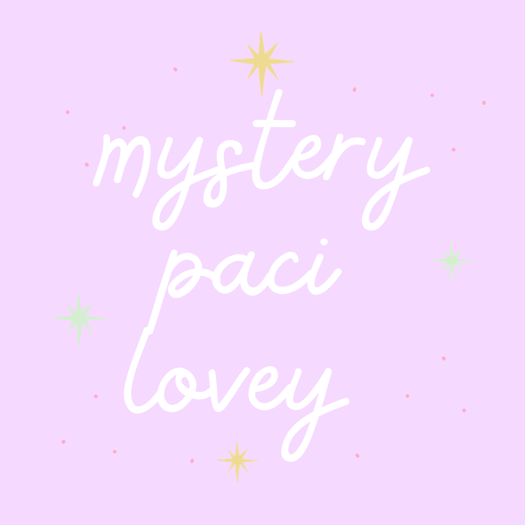 Mystery Paci Lovey with Purchase