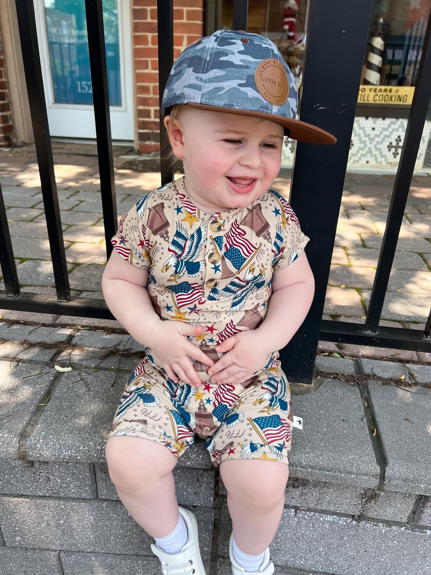 Constitution Cutie Henley Shortie