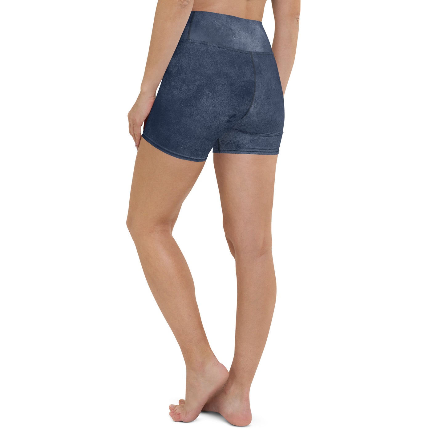 Blue Biker Shorts