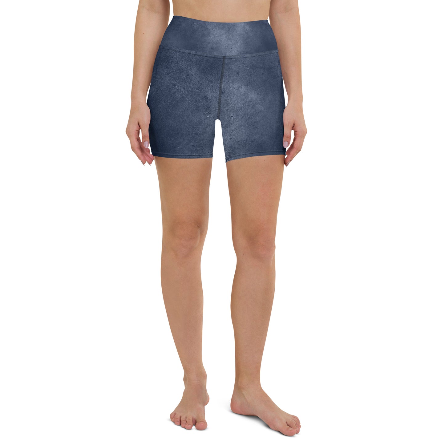 Blue Biker Shorts
