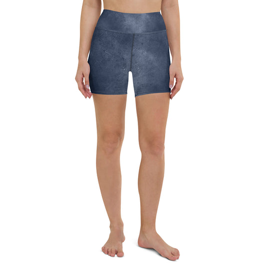 Blue Biker Shorts