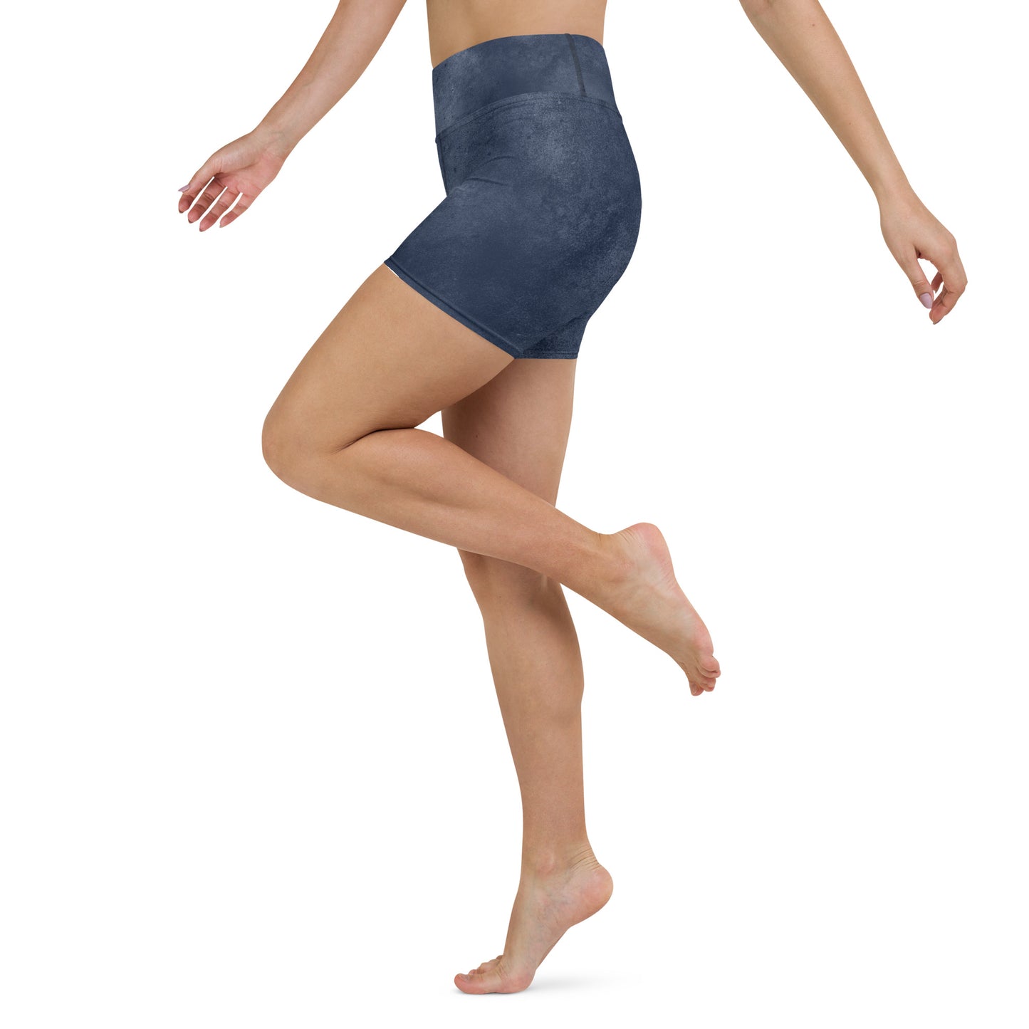 Blue Biker Shorts