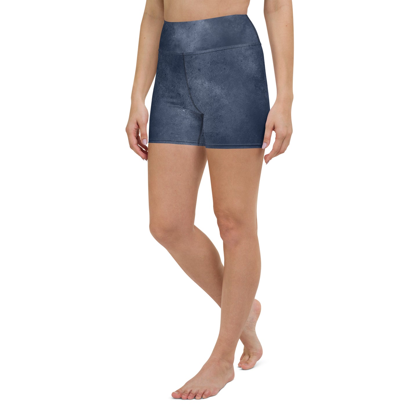 Blue Biker Shorts