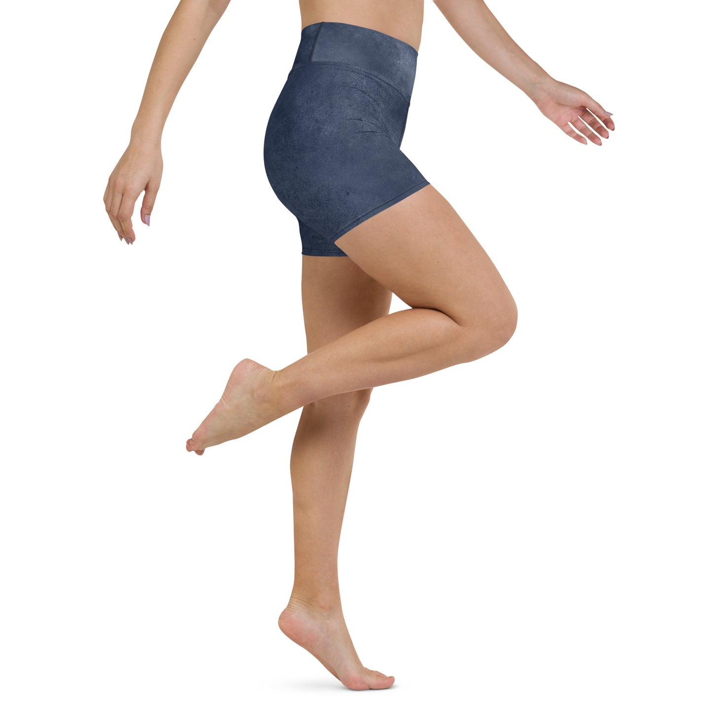 Blue Biker Shorts