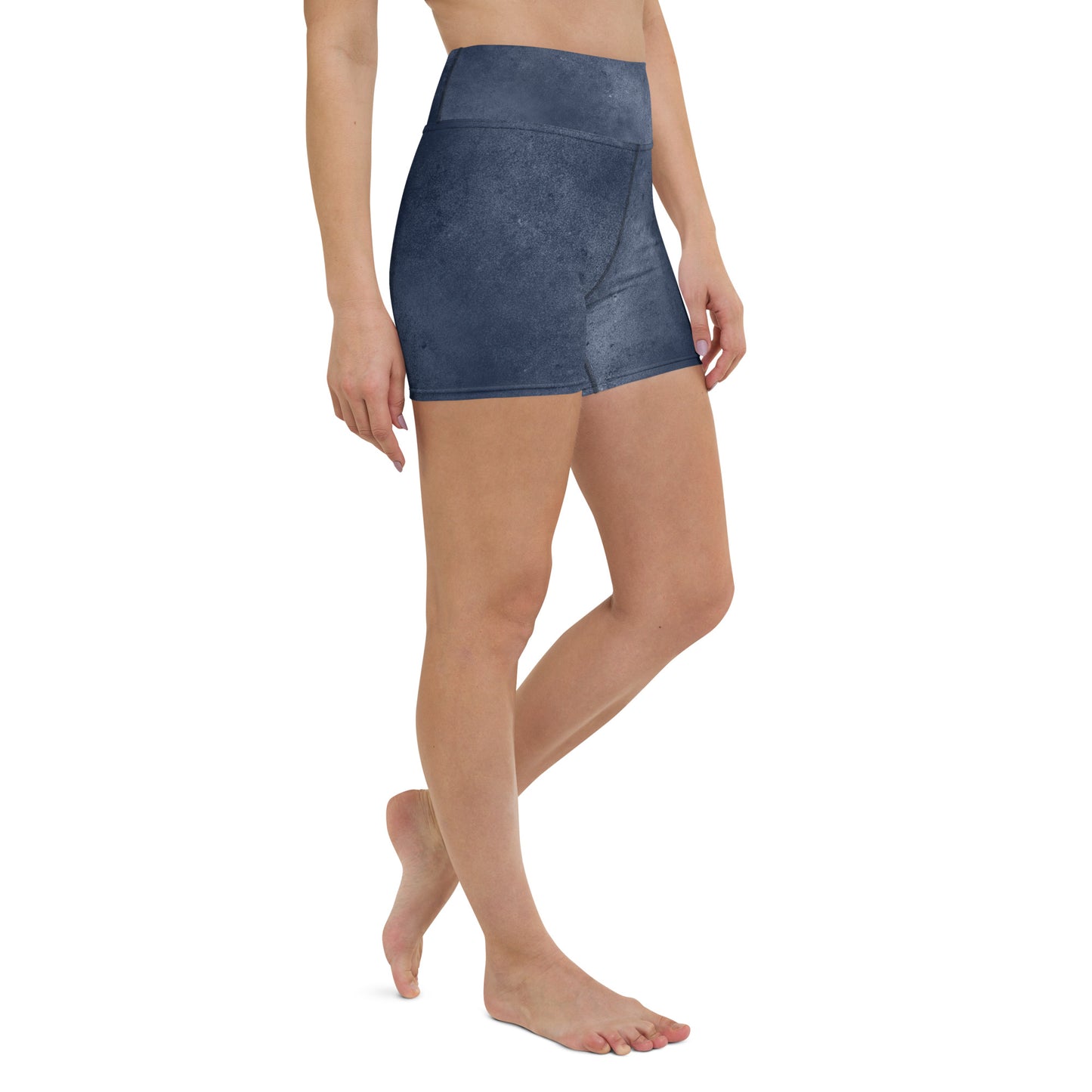 Blue Biker Shorts