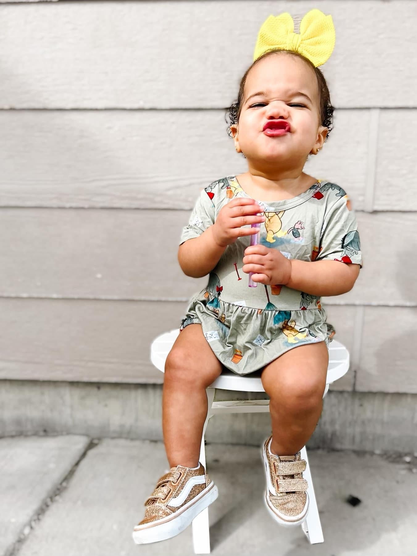 Looking For Sunshine Bubble Romper