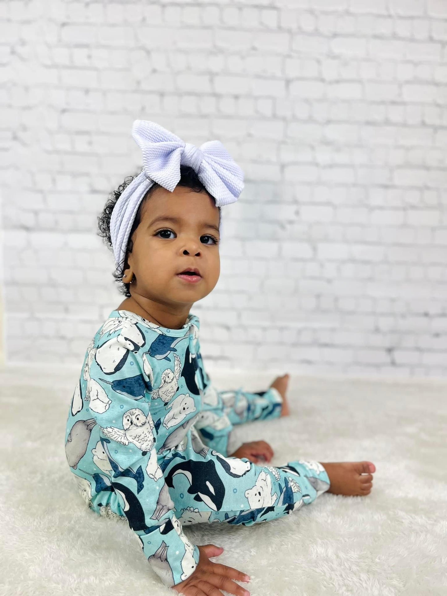 Arctic Animals Convertible Romper