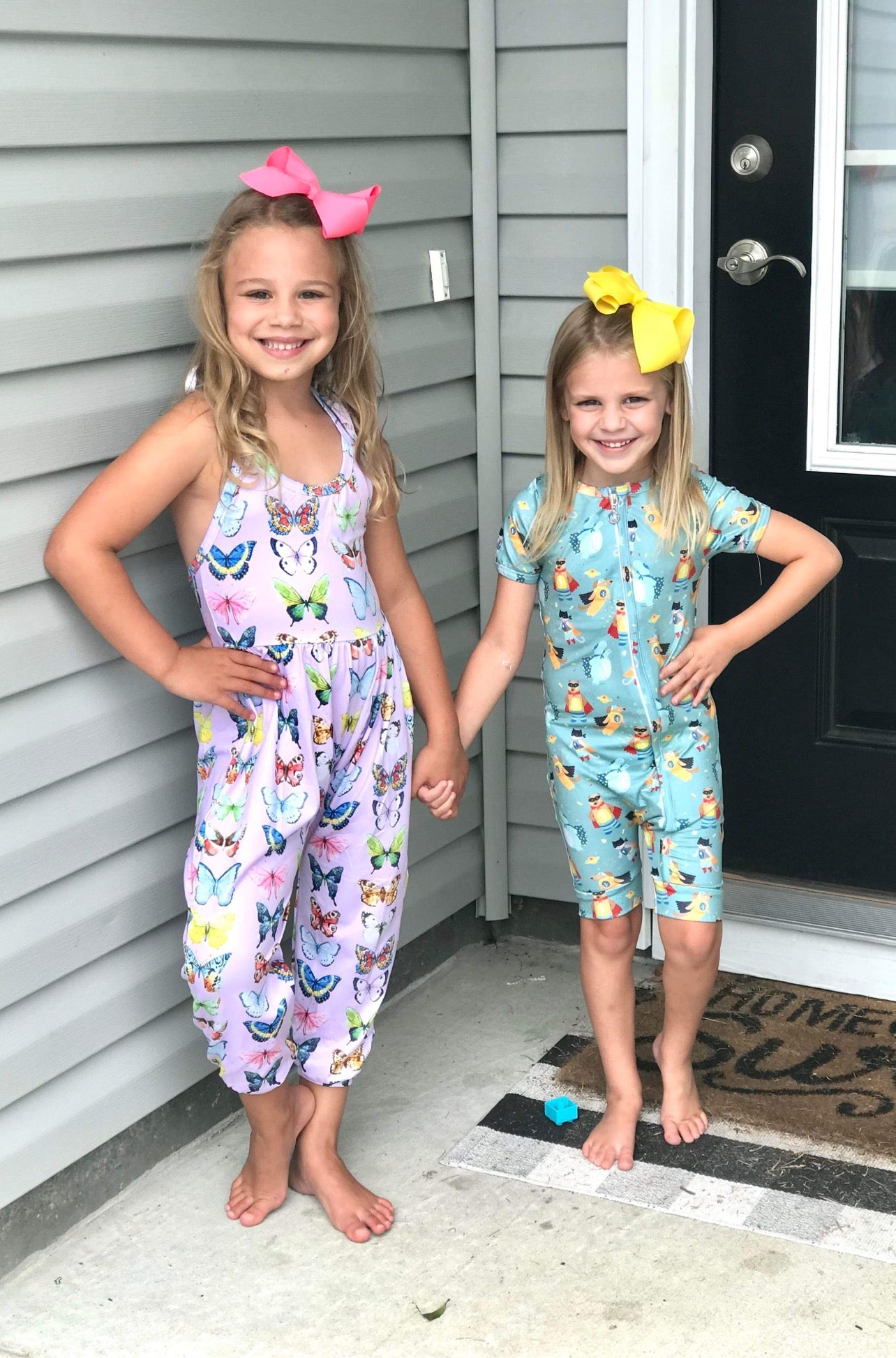 Flutter Halter Romper | Milk Silk