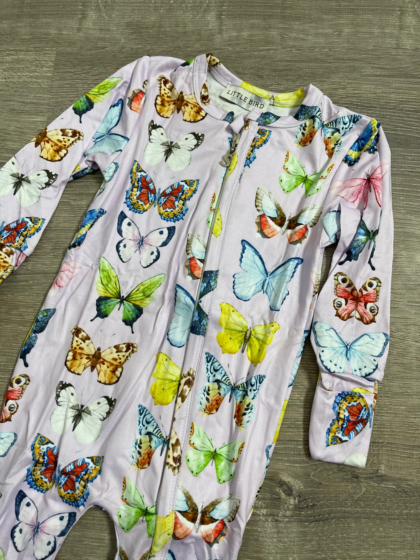 Flutter Convertible Romper | Milk Silk