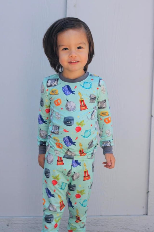 Scott's Tots 2 Piece Pajamas