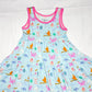 Ella Tiered Dress + Biker Set