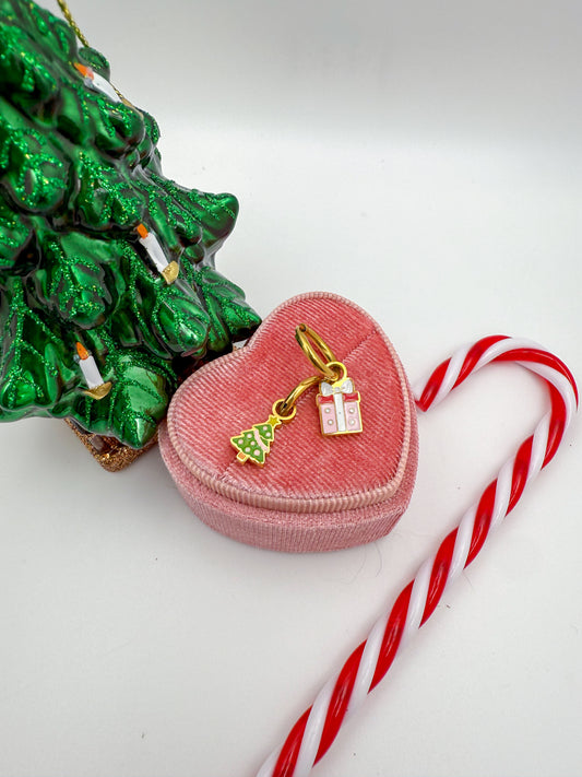 Under the Christmas Tree Huggie Charms