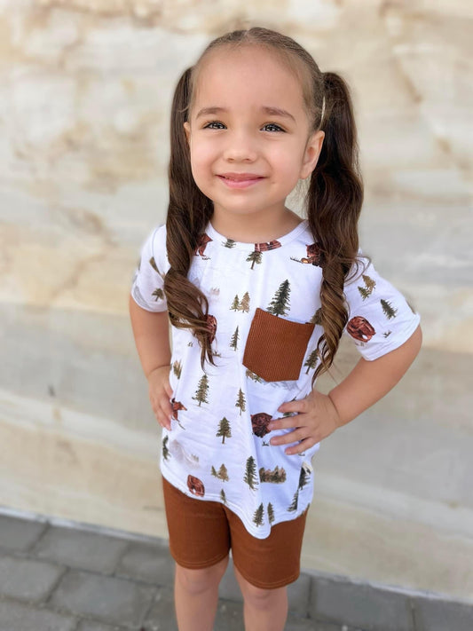 Brown Bear 2 Piece Set | Modal