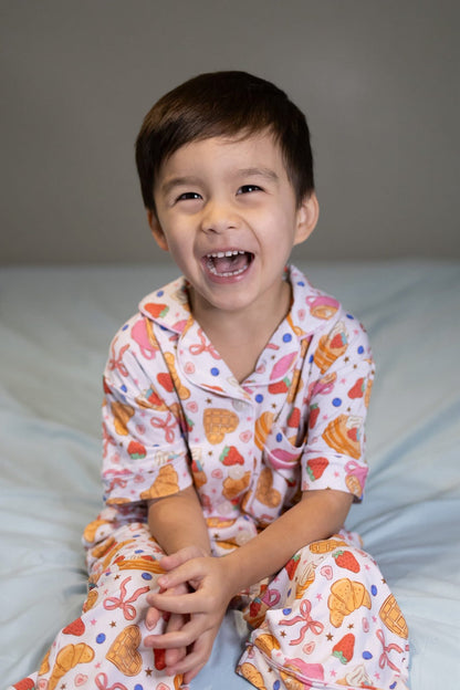 Brunch Kids Button Up Pajamas
