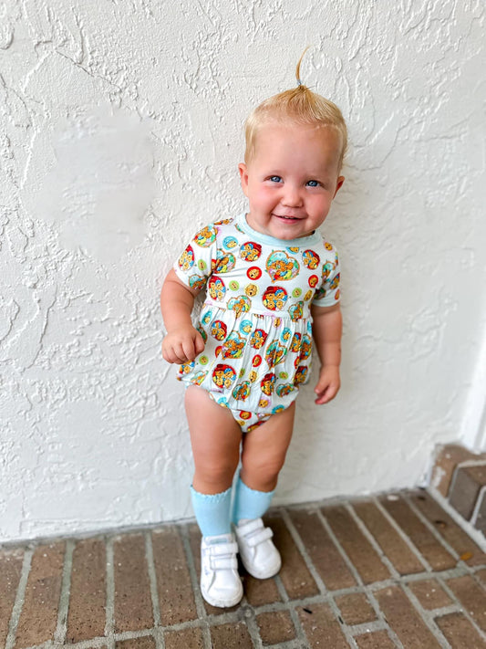 Big Family Album Bubble Romper