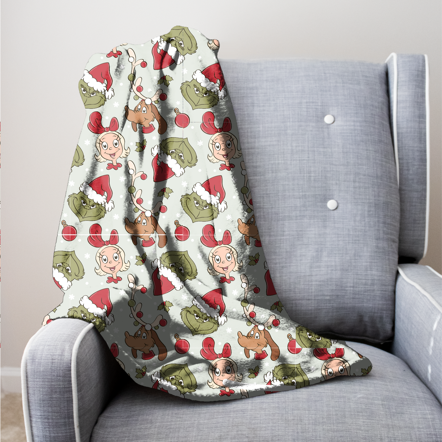 Holly Jolly Cuddle Blanket