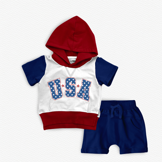 Team USA SS Hoodie + Short Set | Preorder