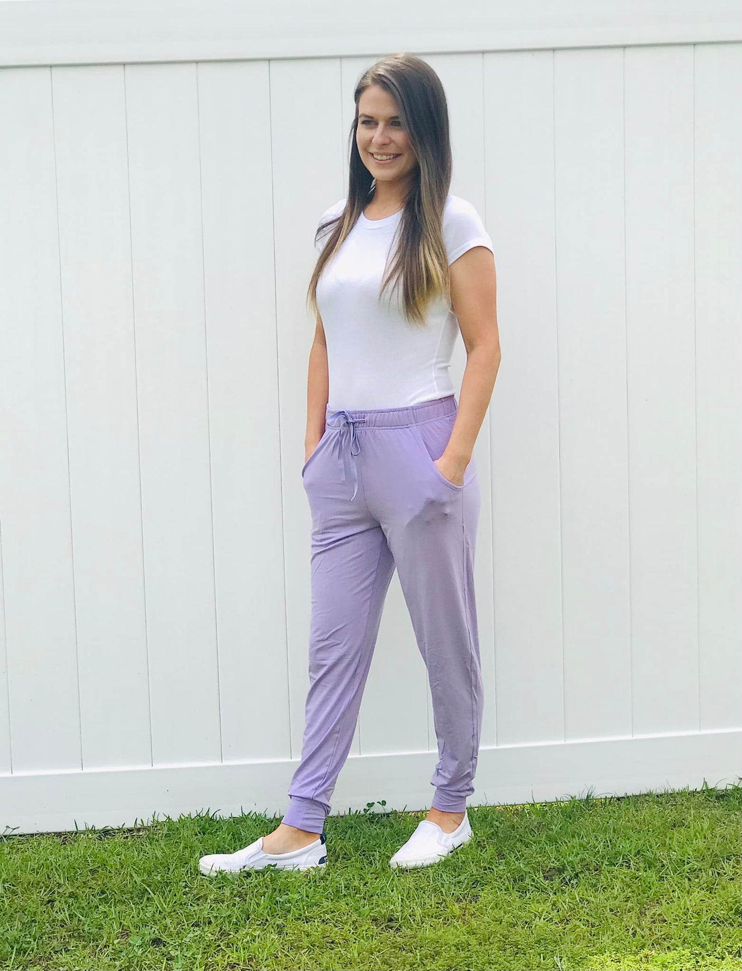 Lavender Adult Joggers