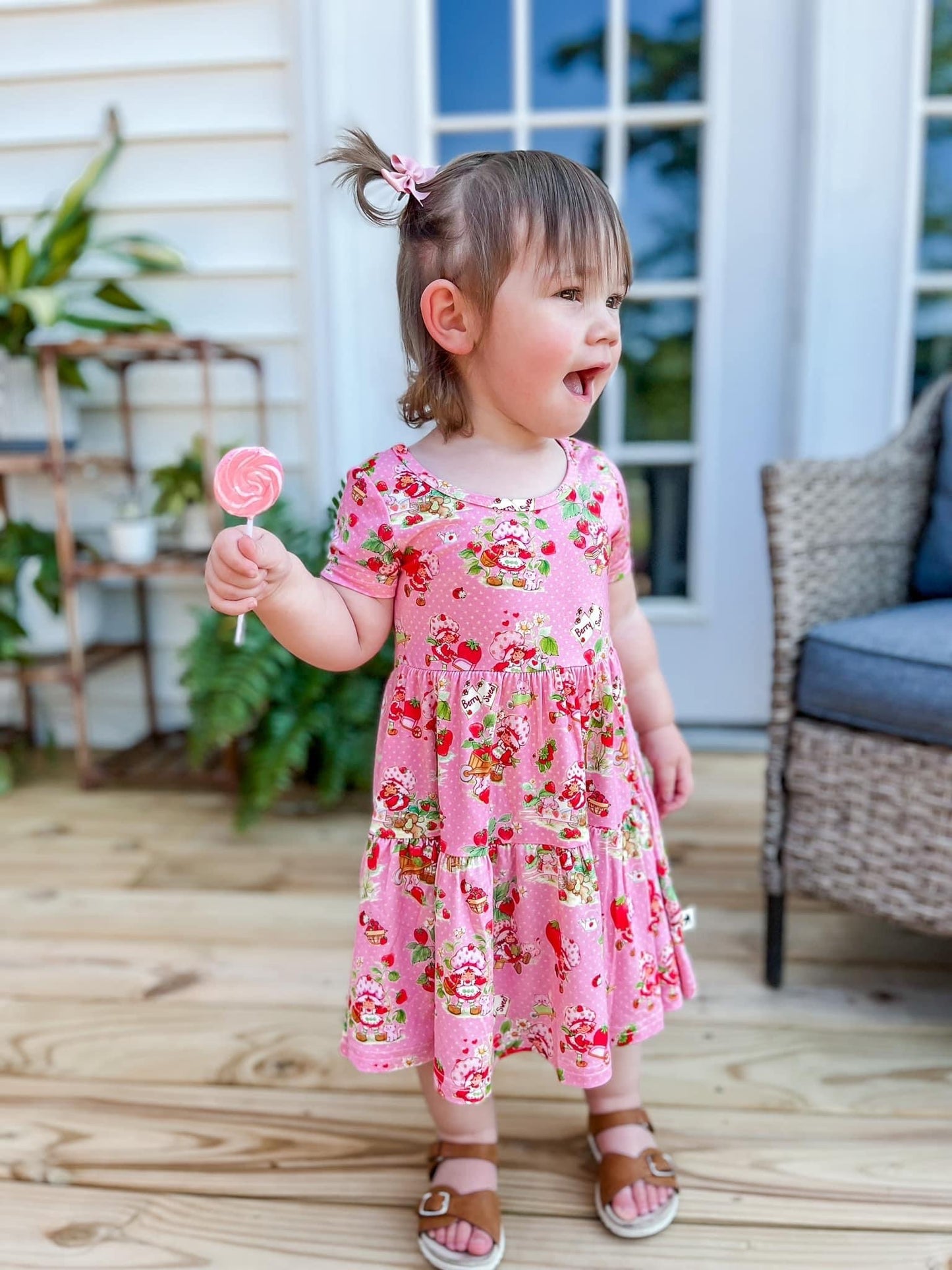 Berry Sweet Tiered Dress | Strawberry Shortcake Collection