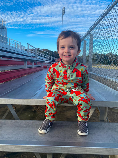 Big Red Dog Quarter Zip Set | Little Bird X Clifford