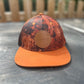 Burnt Orange Acid Wash SnapBack Hat