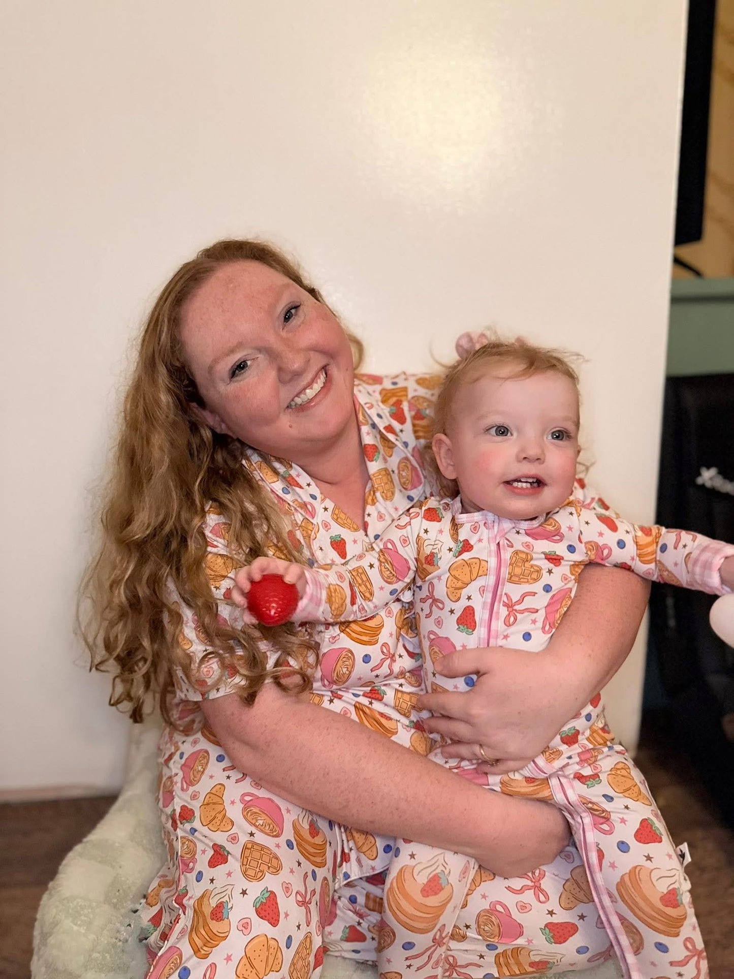 Brunch Mom Button Up Pajamas