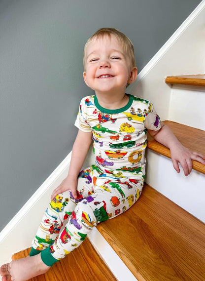 Things That Go 2 Piece Set | Little Bird X Richard Scarry