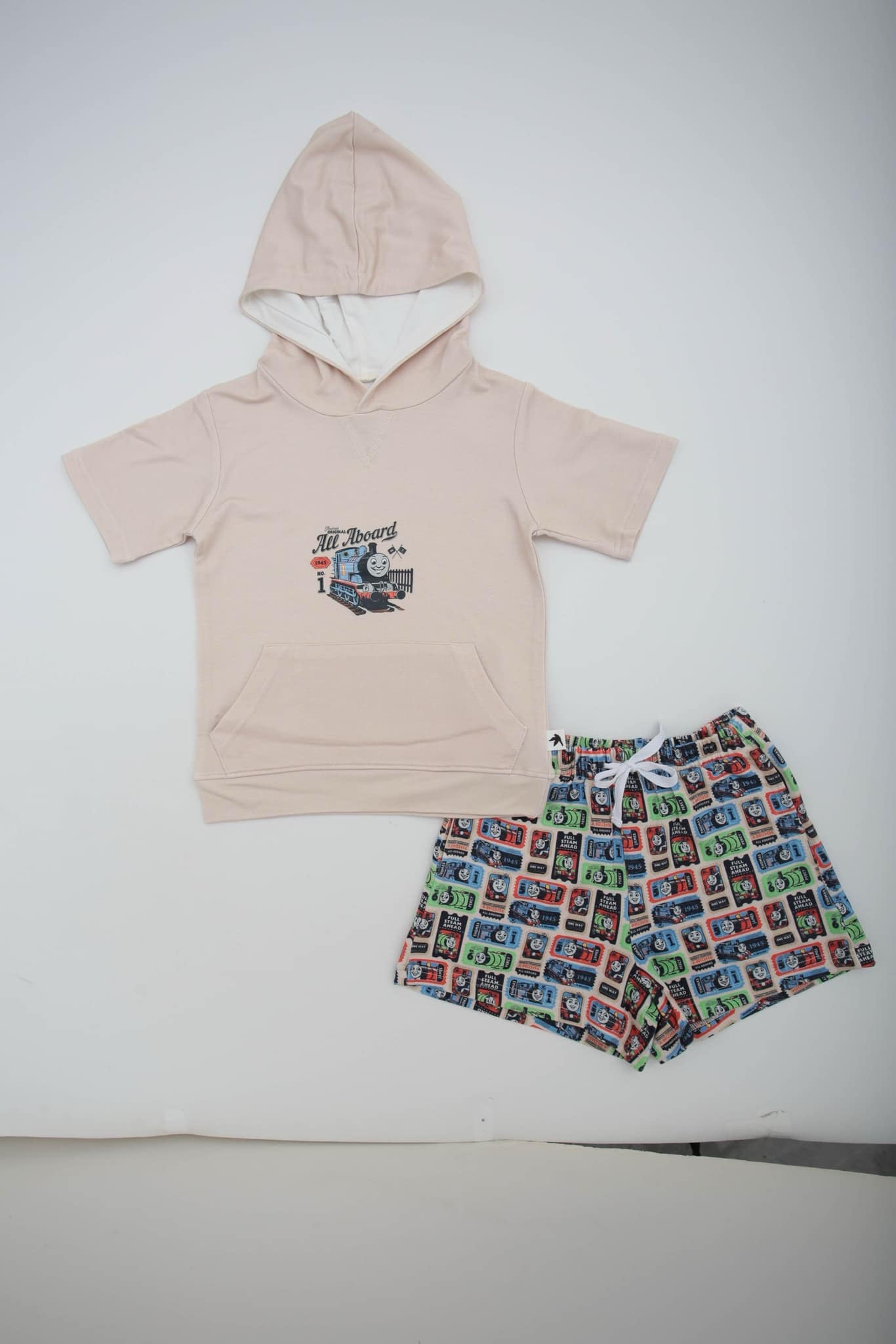 All Aboard Hoodie + Short Set | Bamboo Cotton | Thomas & Friends©