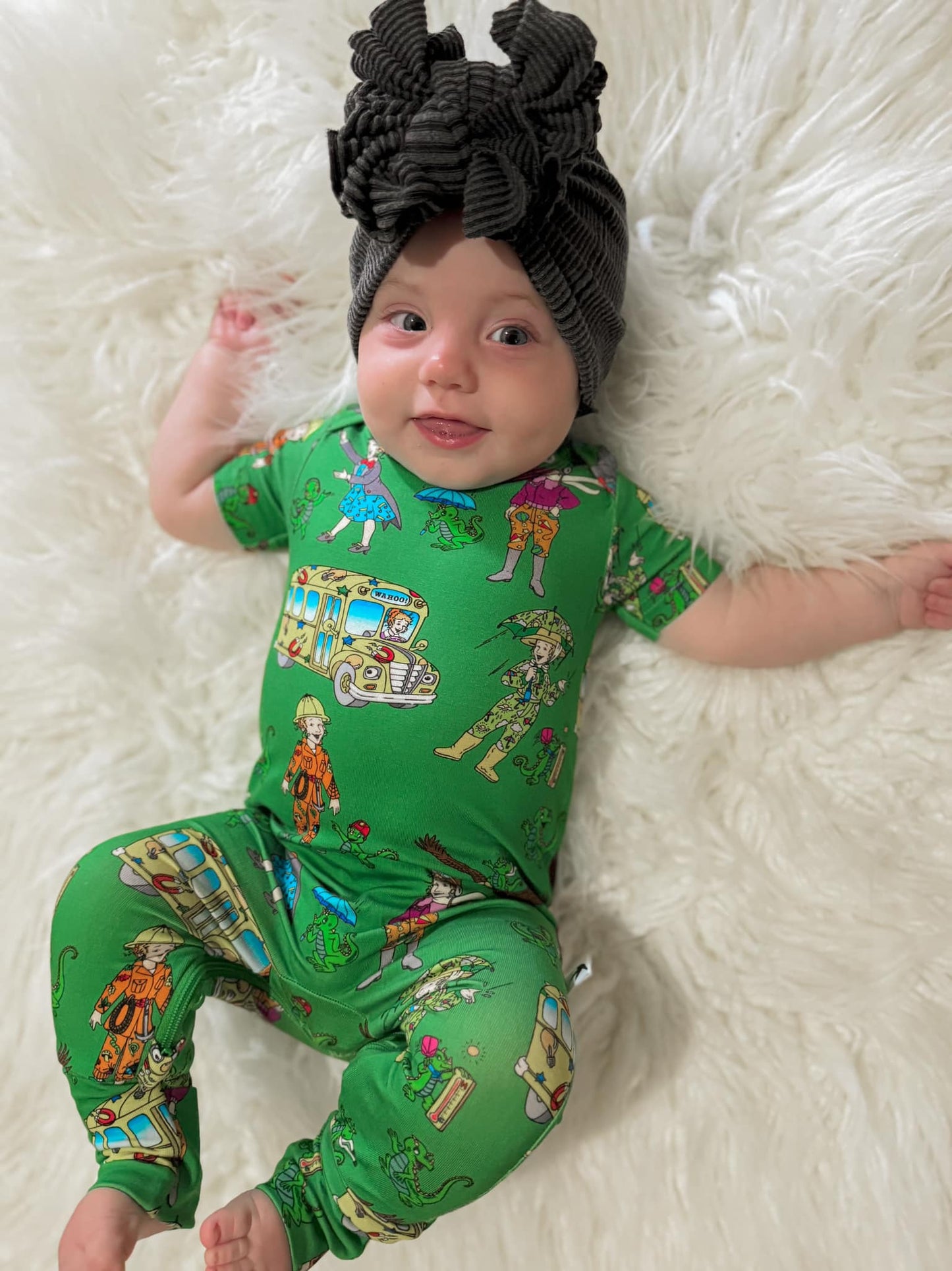 The Frizz Crescent Romper | LBB X Scholastic