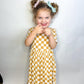 Brown-Check Dress | Bamboo Jersey